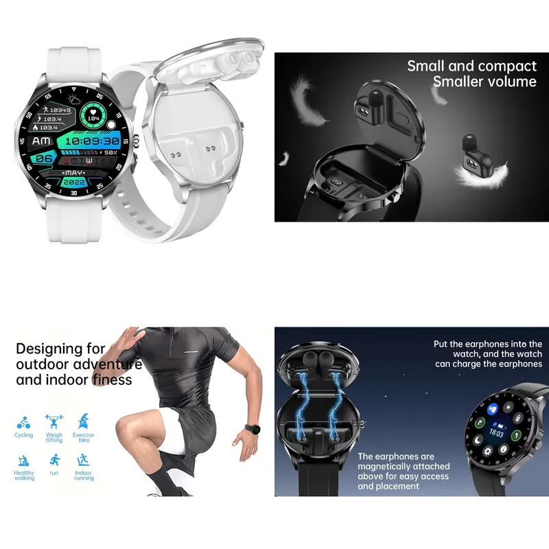 Watch Smartwatch - Smartwatch OEM Amoled 1.43'' z słuchawkami