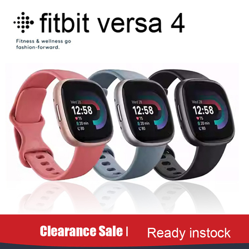 Heart Rate Gps Watch - Inteligentny zegarek Fitbit Versa 4 Wbudowany