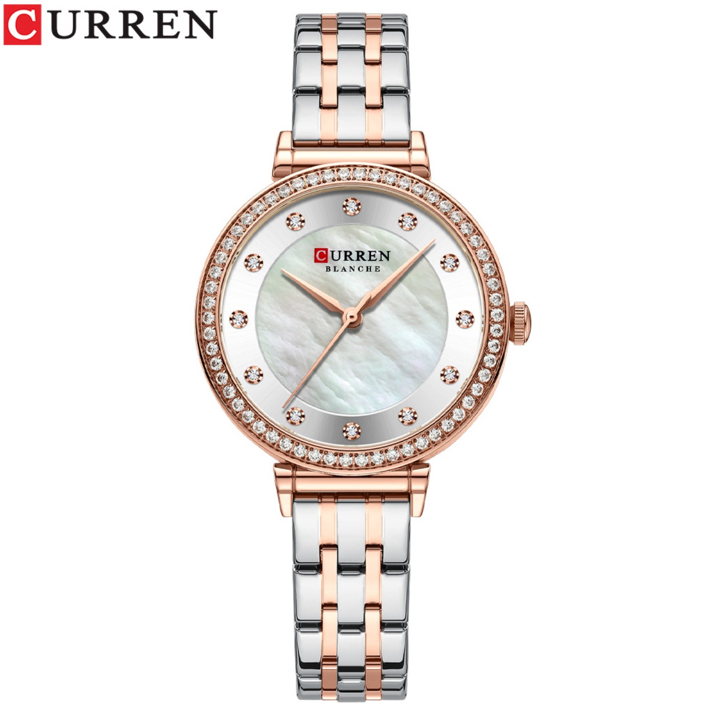 Ladies Fashion Watch - CURREN Damski Zegarek Kwarcowy Top Marki,