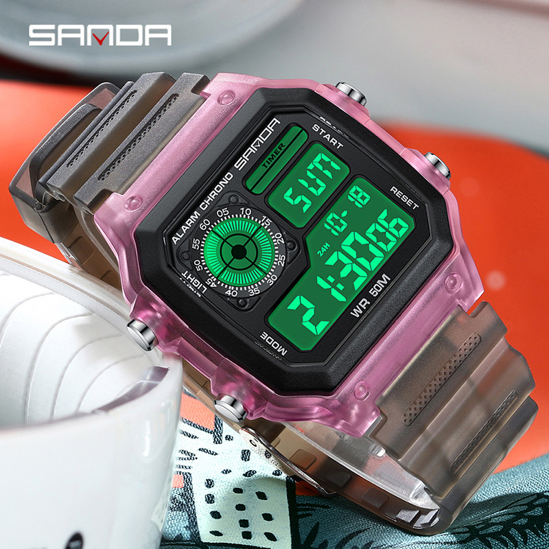 Ladies Fashion Watch - Modne zegarki damskie Sanda Top Brand