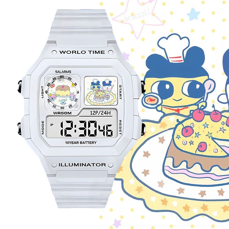 Watch Smartwatch - Inteligentny zegarek elektroniczny Tamagotchi Big Mouth