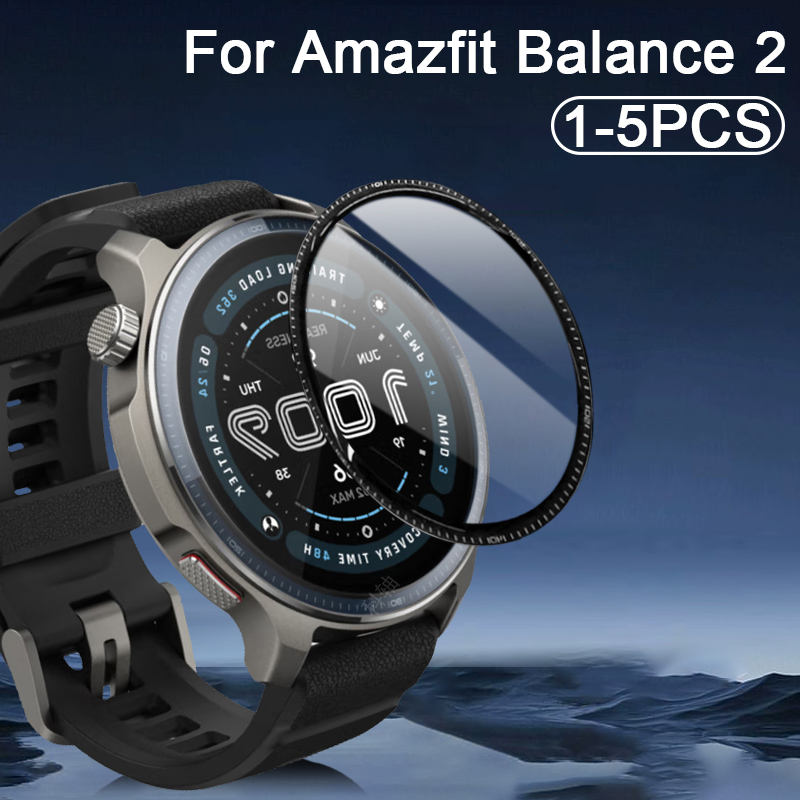 Smartwatch Watches Amazfit - Pełne zakrzywione ochronne folie miękkie do