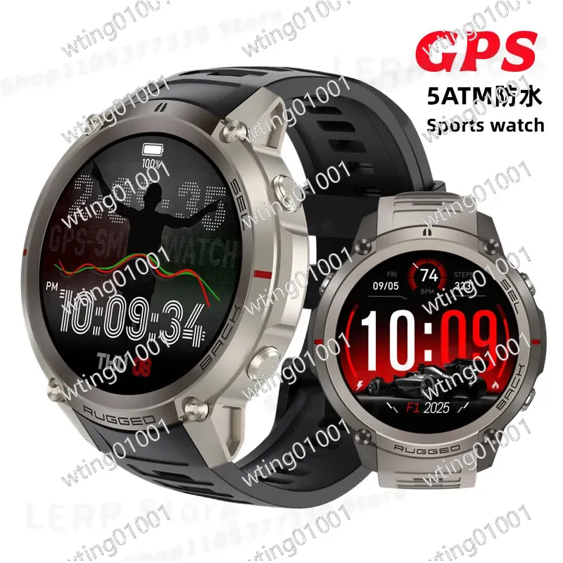 Heart Rate Gps Watch - Inteligentny zegarek DM59 z funkcją połączeń