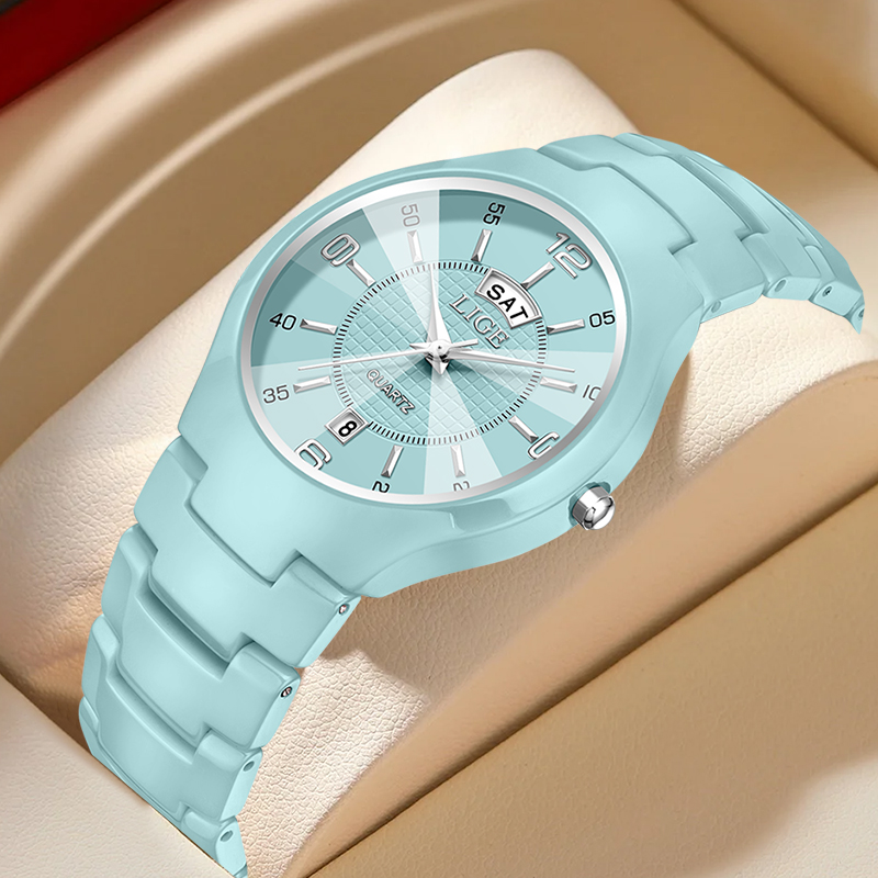 Ladies Fashion Watch - Zegarki damskie LIGE Luxury Elegant Quartz,