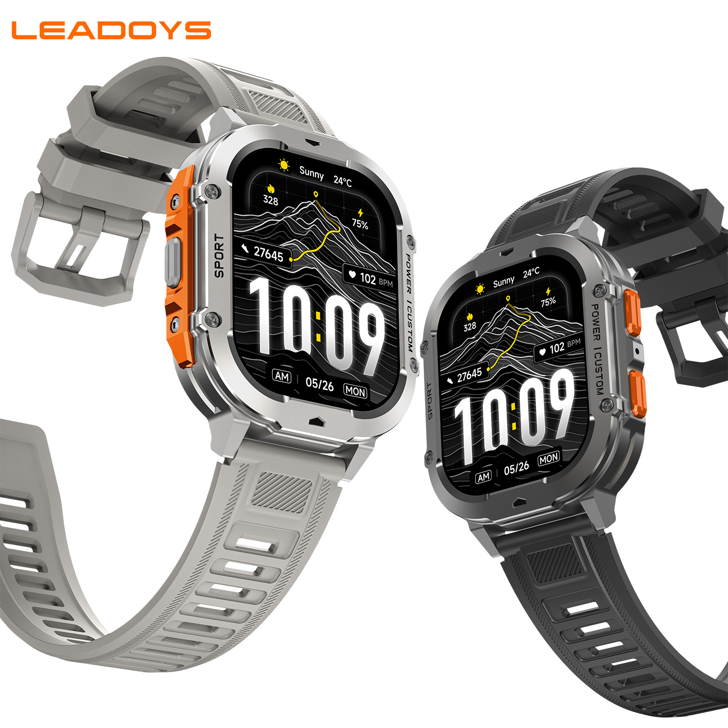Watch X7 - Nowość: Wytrzymały smartwatch LEADOYS X7 dla