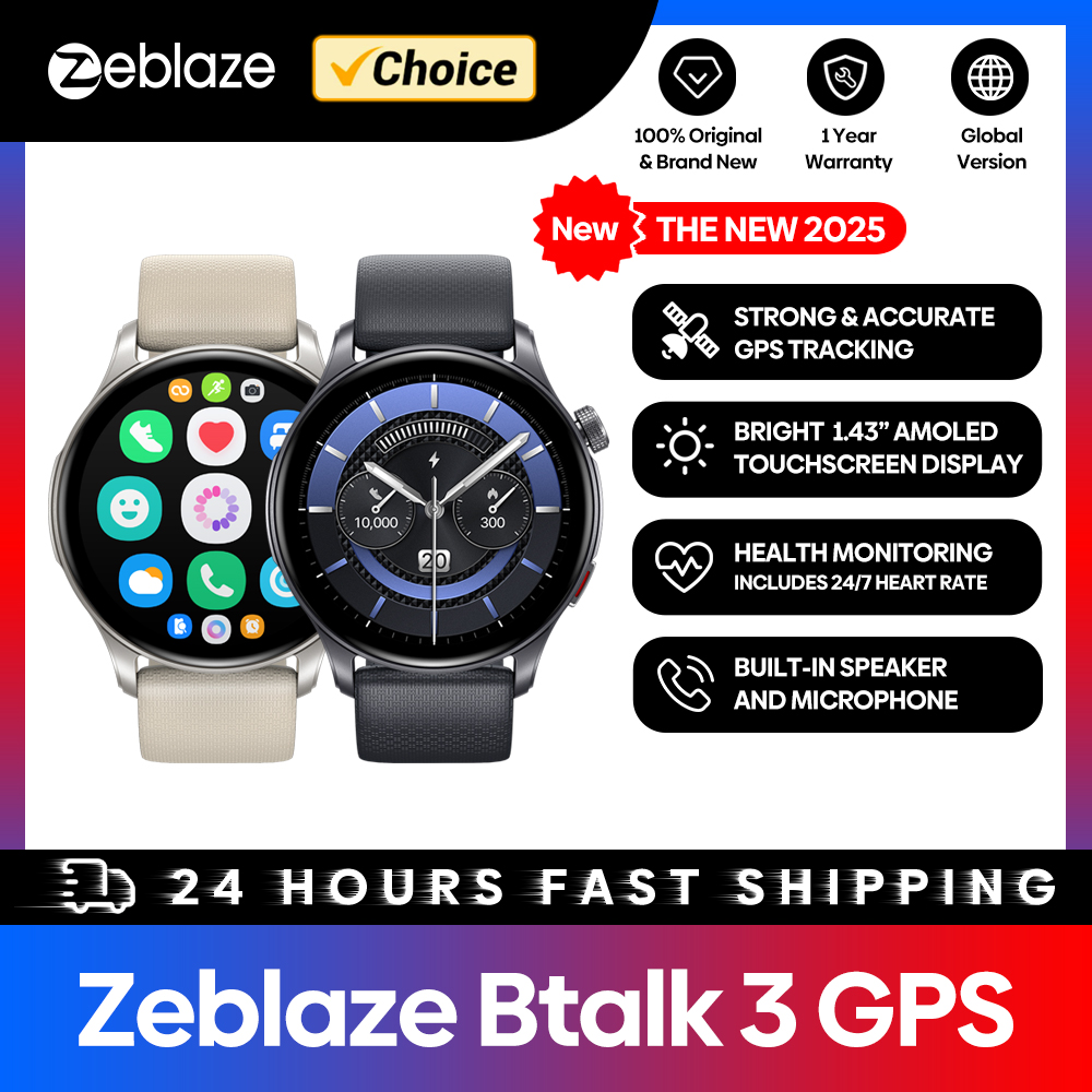 Heart Rate Gps Watch - Nowy inteligentny zegarek GPS Zeblaze Btalk