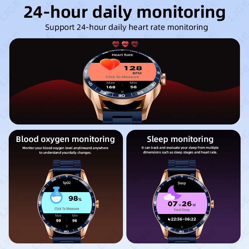 LIGE 2026 Smartwatch Męski z F – Smartwatch Watches Birthday Gift For Men recenzja i cena