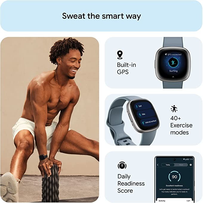 Inteligentny zegarek Fitbit Ve – Heart Rate Gps Watch recenzja i cena