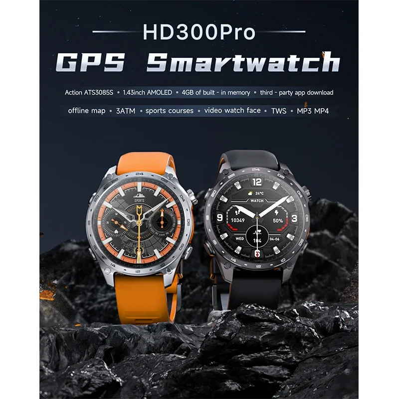 Nowy męski smartwatch 2026 z w – Heart Rate Gps Watch recenzja i cena