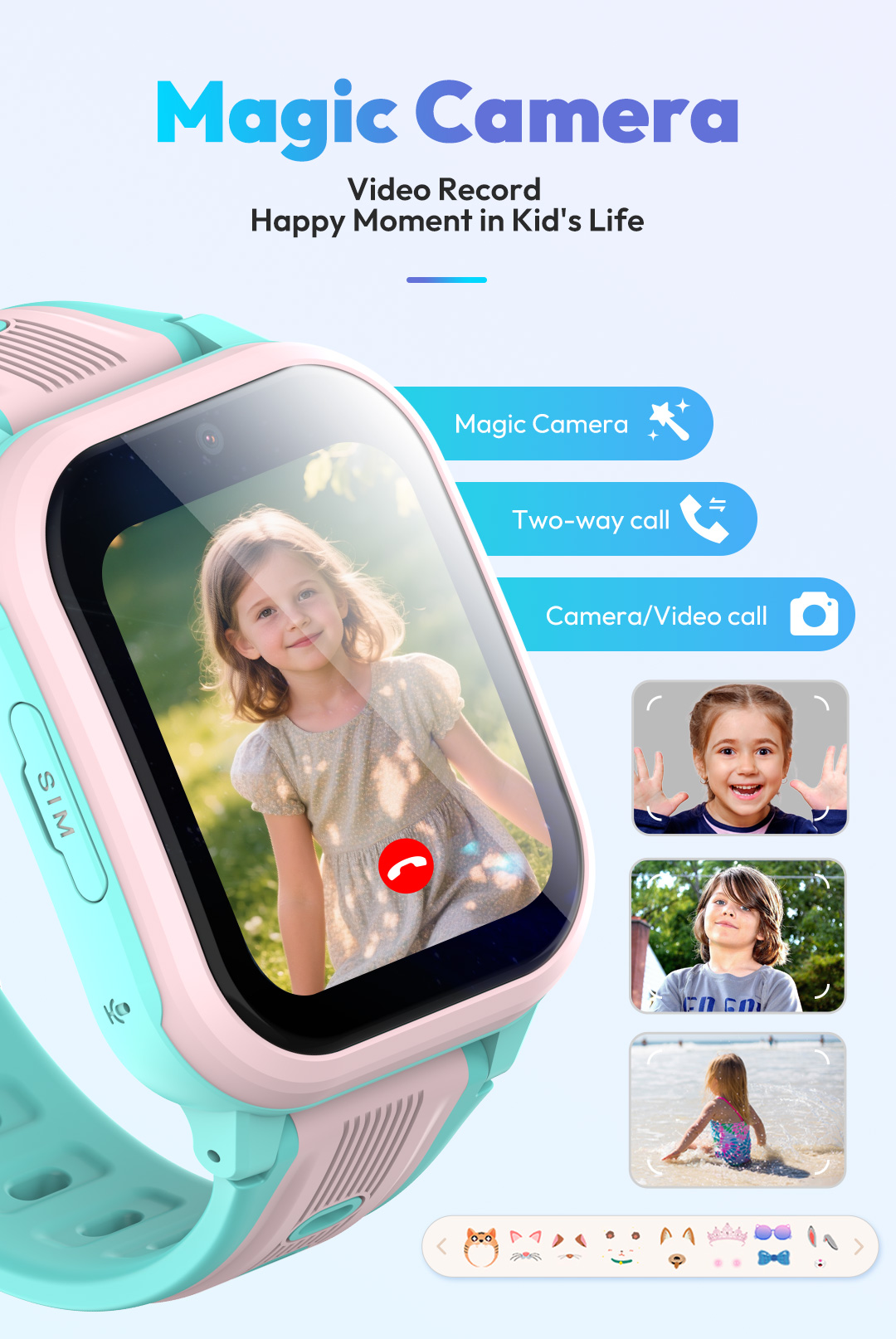 Wonlex 4G Smartwatch dla dziec – Smartwatch Watches For Kids With Gps recenzja i cena