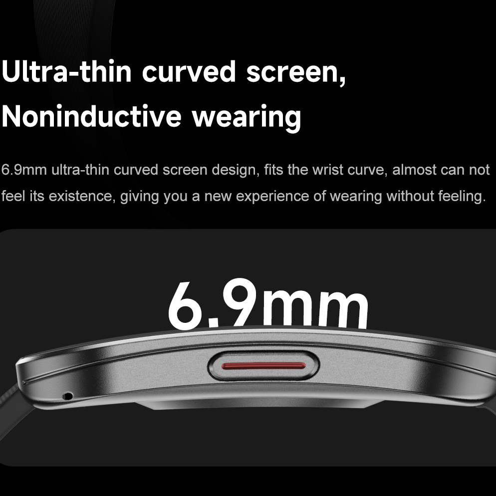 Amoled ultracienki zakrzywiony – Smartwatch Health Watches For Men recenzja i cena