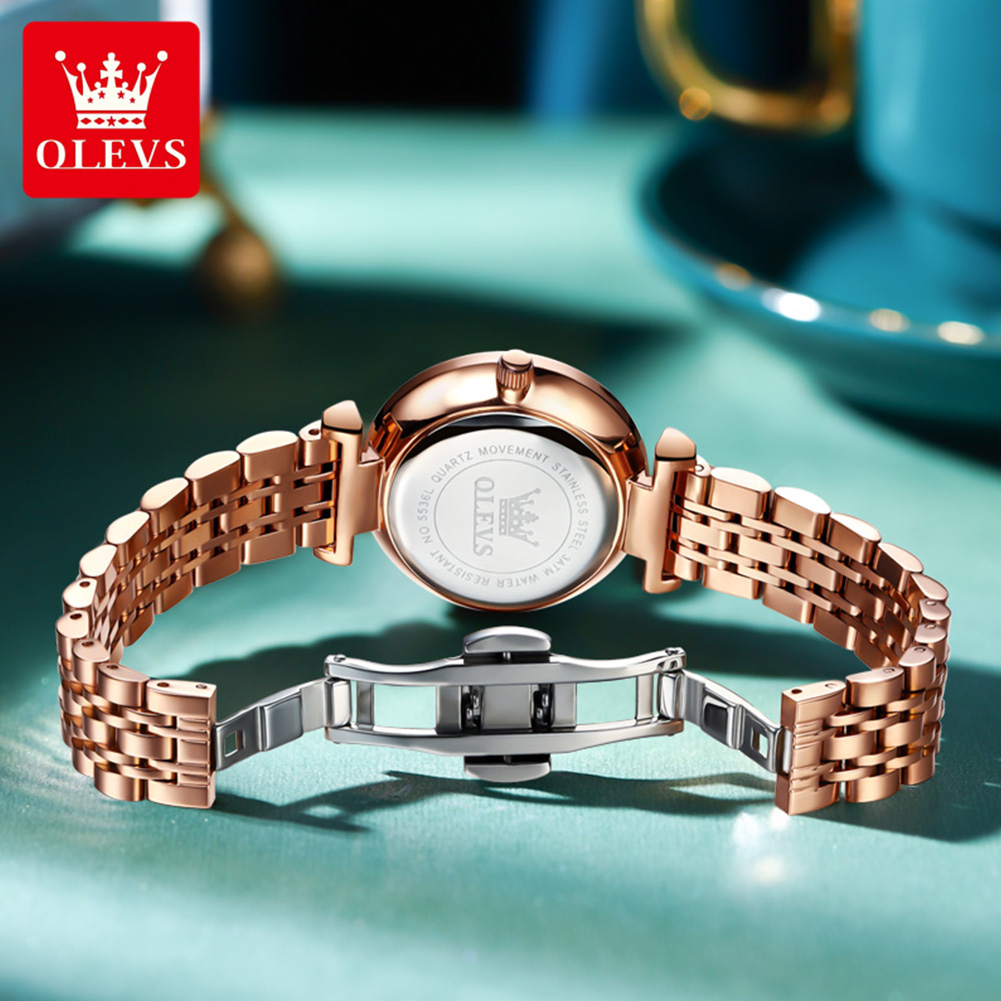 OLEVS 5536 Markowe, piękne zeg – Ladies Fashion Watch recenzja i cena