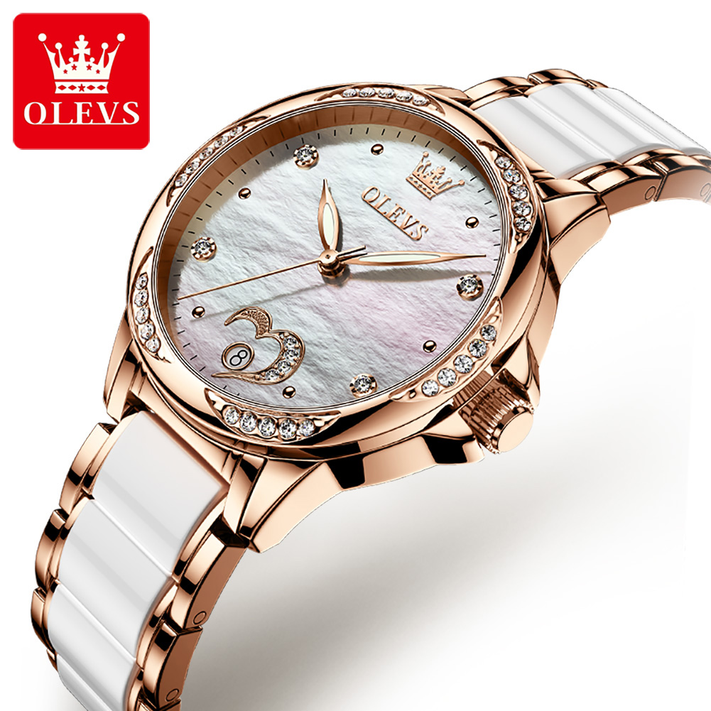 OLEVS 6631 Eleganckie Zegarki  – Ladies Fashion Watch recenzja i cena