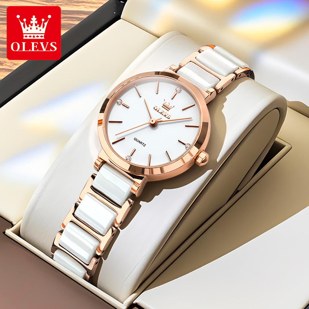 OLEVS Damski Zegarek 5877 Luks – Ladies Fashion Watch recenzja i cena