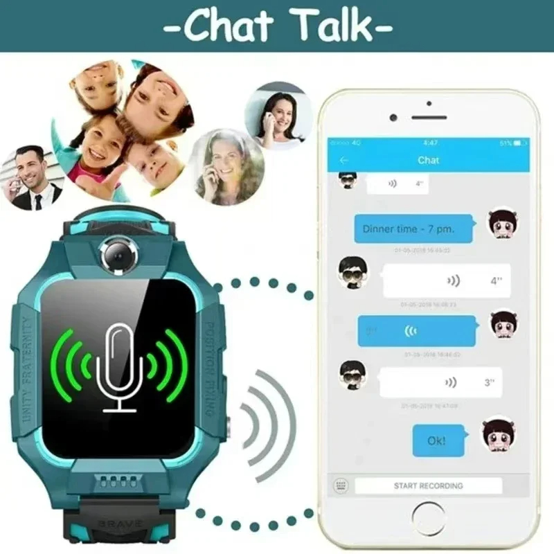 Inteligentny zegarek Lenovo 5G – Smartwatch Watches For Kids With Gps recenzja i cena