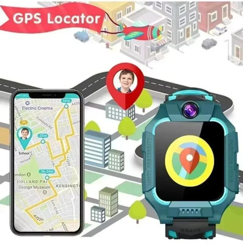 Lenovo 2026 Nowy Wodoodporny S – Smartwatch Watches For Kids With Gps recenzja i cena