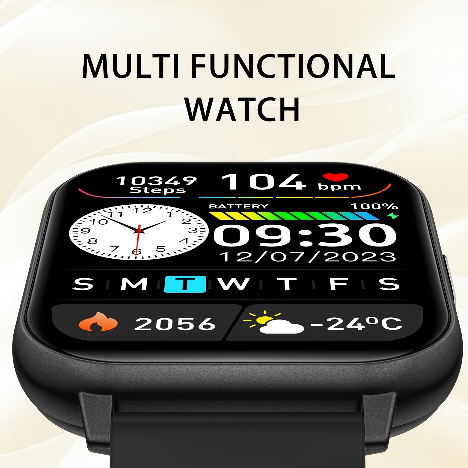 Inteligentny zegarek sportowy, – Smartwatch Watches Birthday Gift For Men recenzja i cena