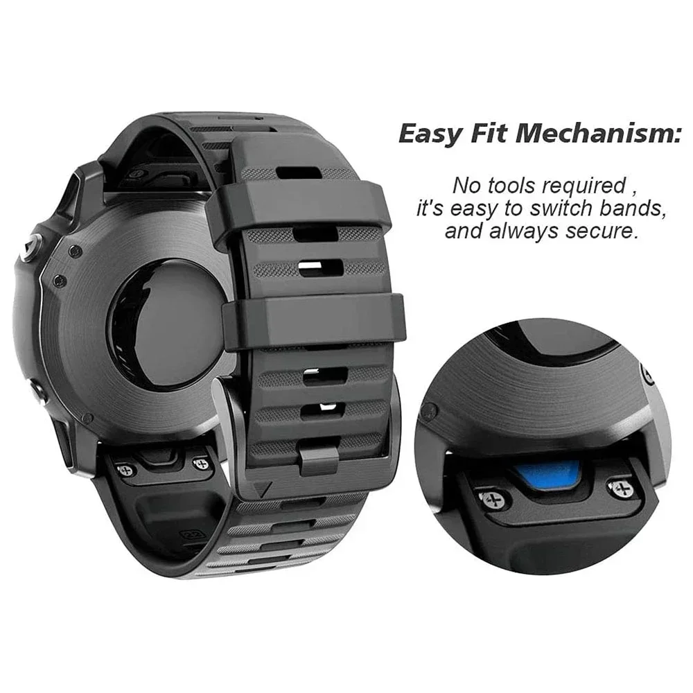 Pasek QuickFit 22 mm 26 mm do  – Watch X7 recenzja i cena