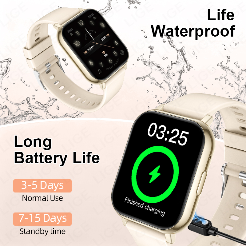 LIGE Nowy Smartwatch 1.83