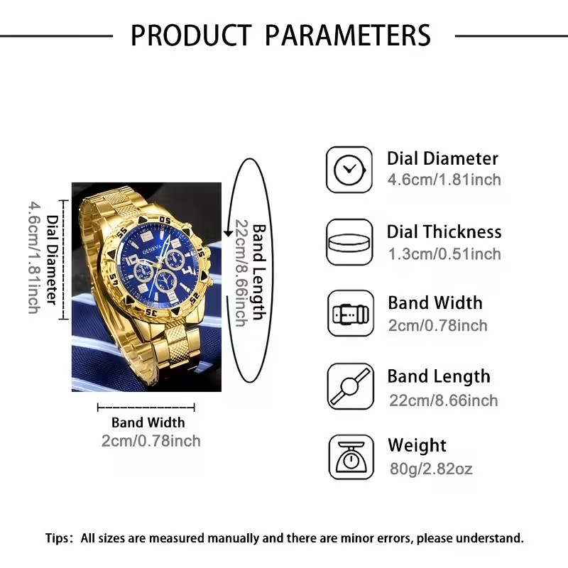 2 sztuki męskich modnych, luks – Smartwatch Watches Birthday Gift For Men recenzja i cena