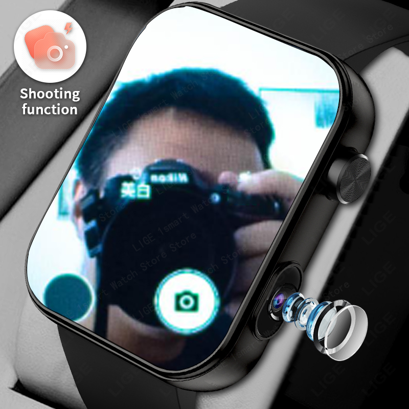 LIGE z kamerą może robić zdjęc – Smartwatch Latest Watches For Men recenzja i cena