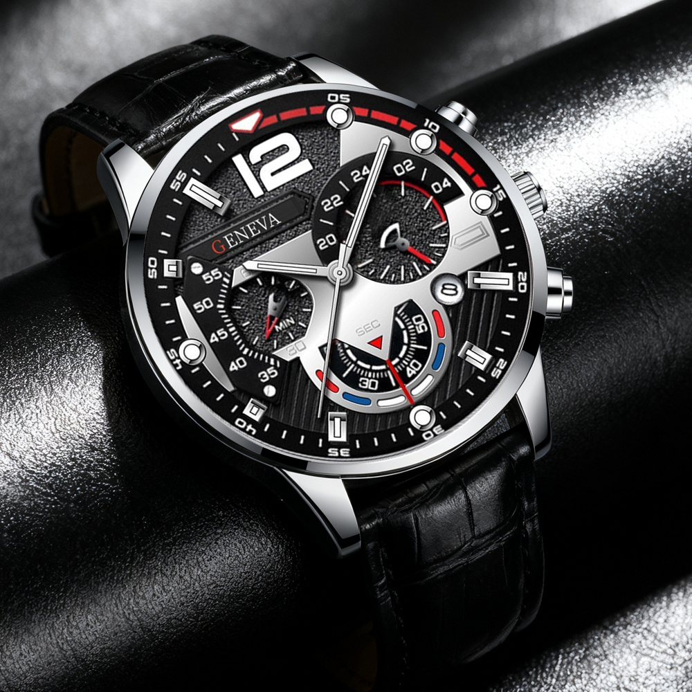 4-częściowy zestaw męskich zeg – Smartwatch Watches Birthday Gift For Men recenzja i cena