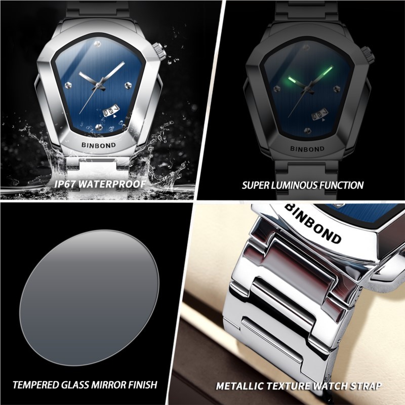 BINBOND Nowy Luksusowy Lekki Z – Couple Watches Smartwatch recenzja i cena