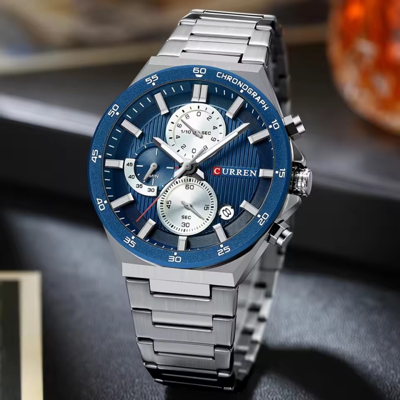 CURREN 8481 Luksusowy zegarek  – Couple Watches Smartwatch recenzja i cena