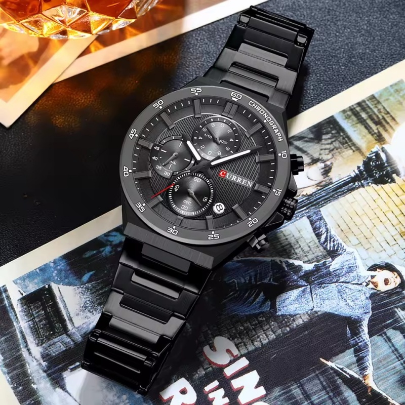 CURREN 8481 Luksusowy zegarek  – Couple Watches Smartwatch recenzja i cena